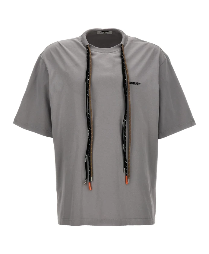 Классическая хлопковая футболка Ambush, серый
Классическая хлопковая футболка Ambush, серый