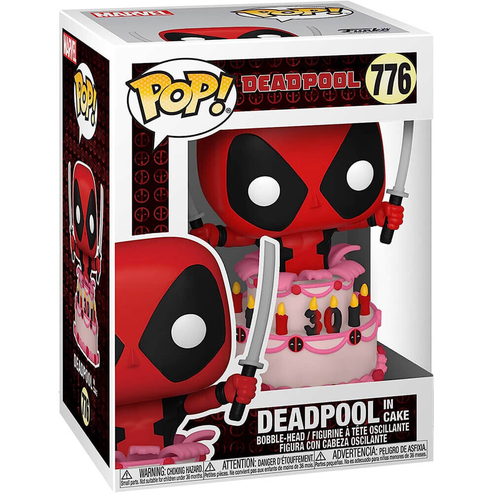 Фигурка Funko Pop! Marvel: Deadpool 30th - Deadpool in Cake
Фигурка Funko Pop! Marvel: Deadpool 30th - Deadpool in Cake