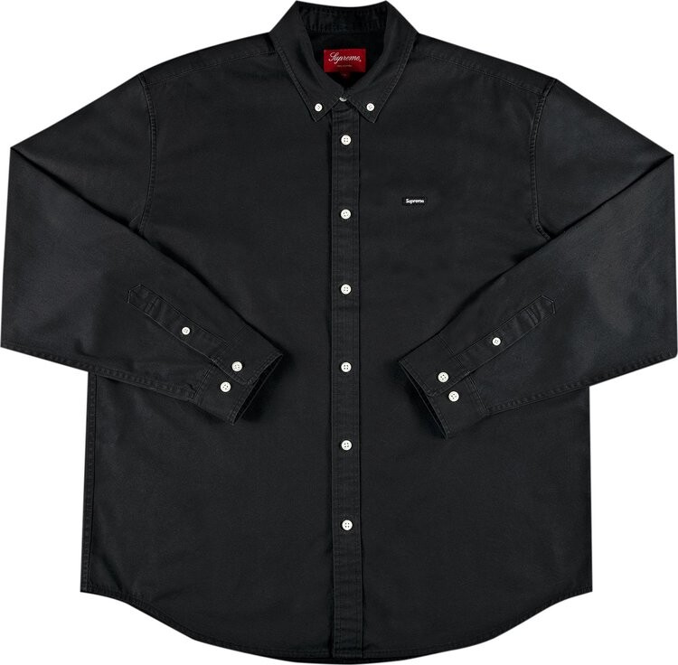 Рубашка Supreme Small Box Twill Shirt 'Black', черный
Рубашка Supreme Small Box Twill Shirt 'Black', черный