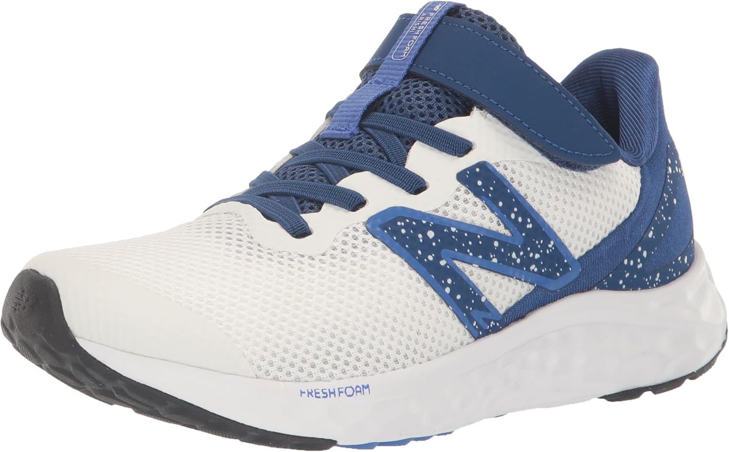 Детские кроссовки для бега New Balance Fresh Foam Arishi V4, белый/синий
Детские кроссовки для бега New Balance Fresh Foam Arishi V4, белый/синий