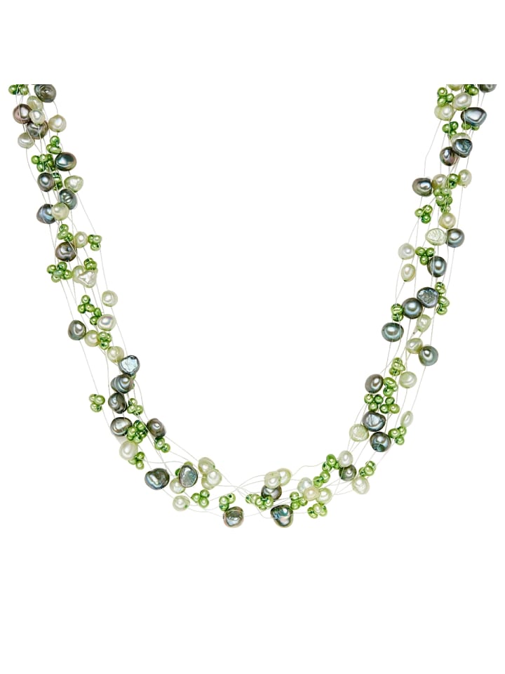 Valero Pearls Серебряное колье с зеленой пресноводной культивированной жемчужиной
Valero Pearls Серебряное колье с зеленой пресноводной культивированной жемчужиной