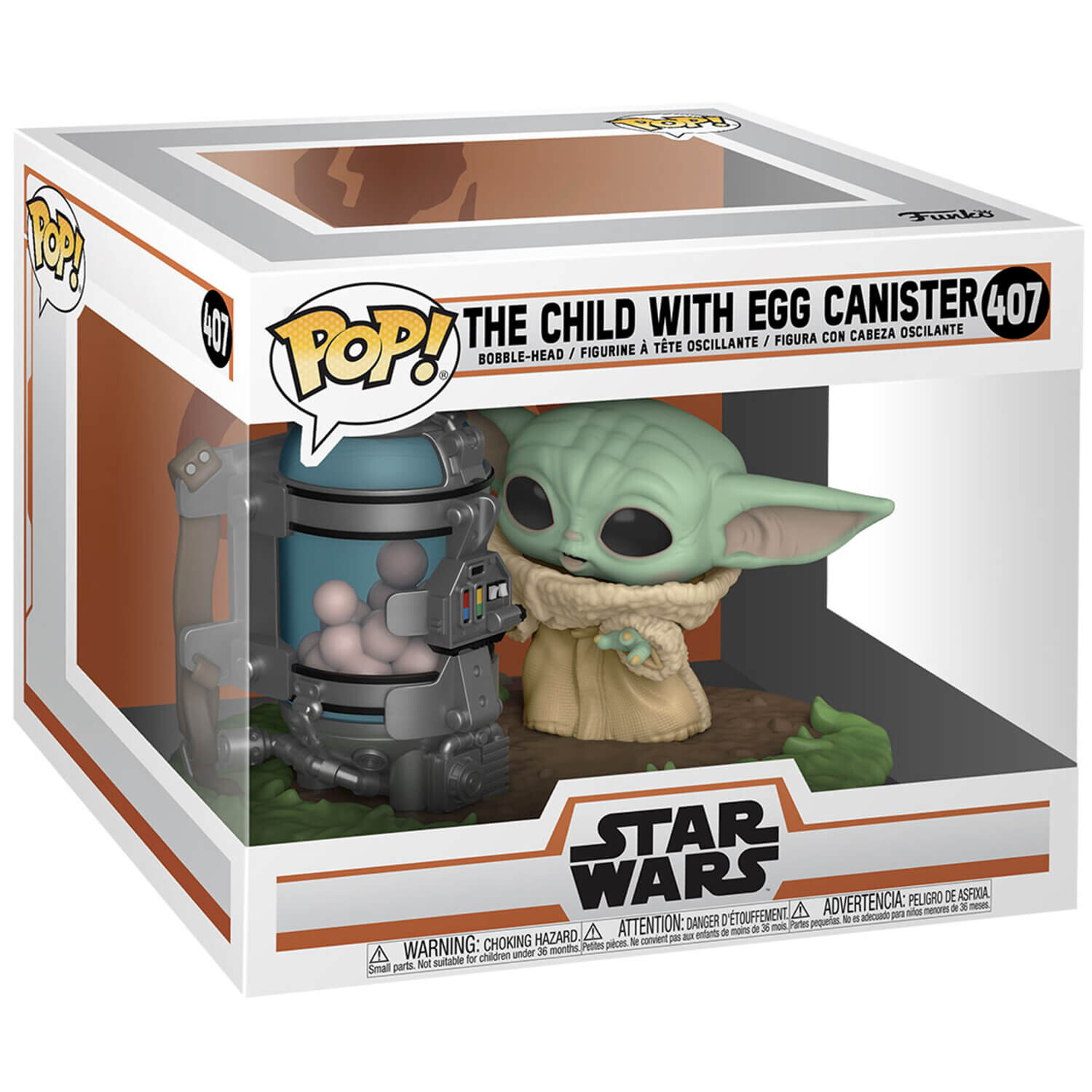 Фигурка Funko POP! Deluxe Star Wars: The Mandalorian - The Child with Canister
Фигурка Funko POP! Deluxe Star Wars: The Mandalorian - The Child with Canister