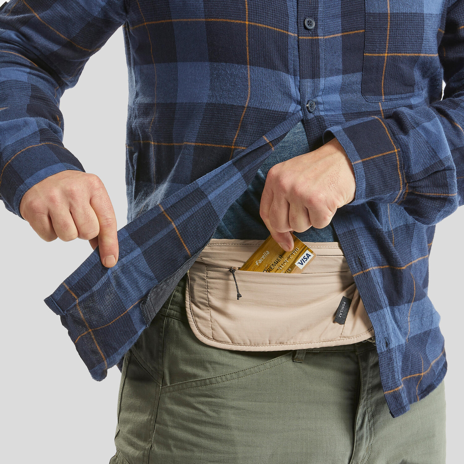 Сумка поясная Forclaz Travel Discreet RFID, бежевый
Сумка поясная Forclaz Travel Discreet RFID, бежевый