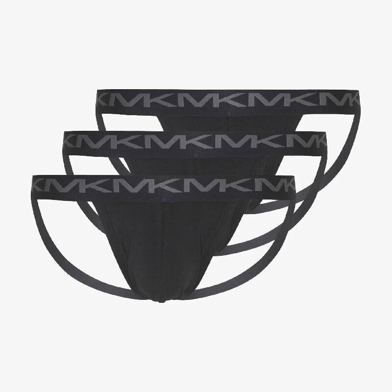 Трусы мужские Michael Kors Jock 3 Pack, черный
Трусы мужские Michael Kors Jock 3 Pack, черный