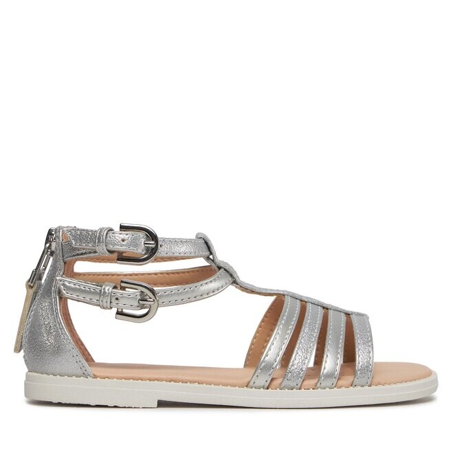 Сандалии Geox J Sandal Karly Girl J7235D 0QDAJ C1007 S Silver, серебро
Сандалии Geox J Sandal Karly Girl J7235D 0QDAJ C1007 S Silver, серебро
