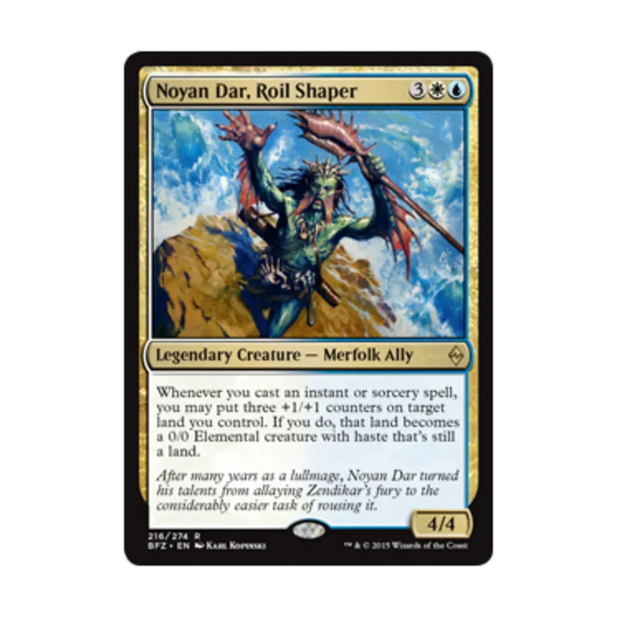 CCG Ноян Дар, Создатель валов (R), MTG - Battle for Zendikar
CCG Ноян Дар, Создатель валов (R), MTG - Battle for Zendikar