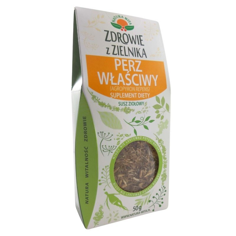 Natura Wita Couchgrass Proper Rhizome Биологически активная добавка, 50г
Natura Wita Couchgrass Proper Rhizome Биологически активная добавка, 50г