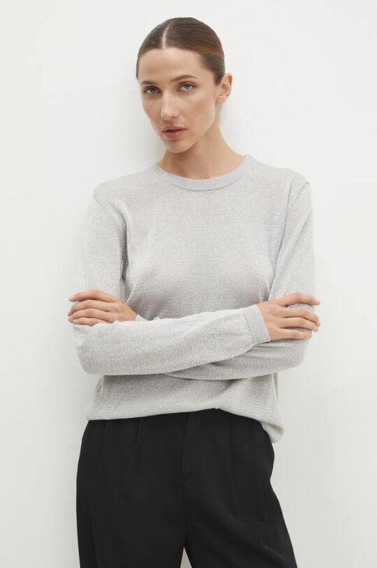 Свитер Answear Lab, серебряный 
Свитер Answear Lab, серебряный