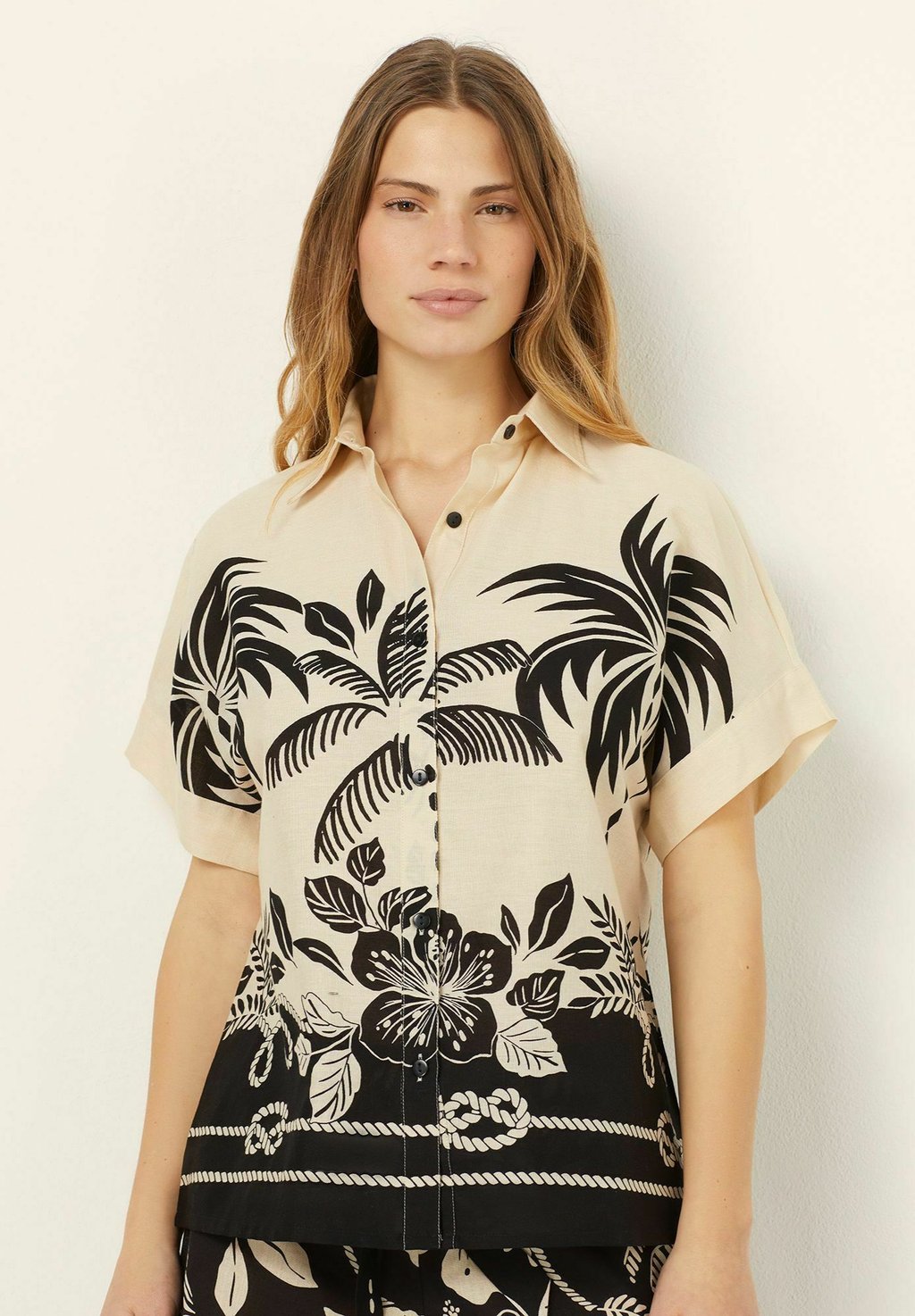 Блузка на пуговицах MALIBU Yamamay, бежевый
Блузка на пуговицах MALIBU Yamamay, бежевый