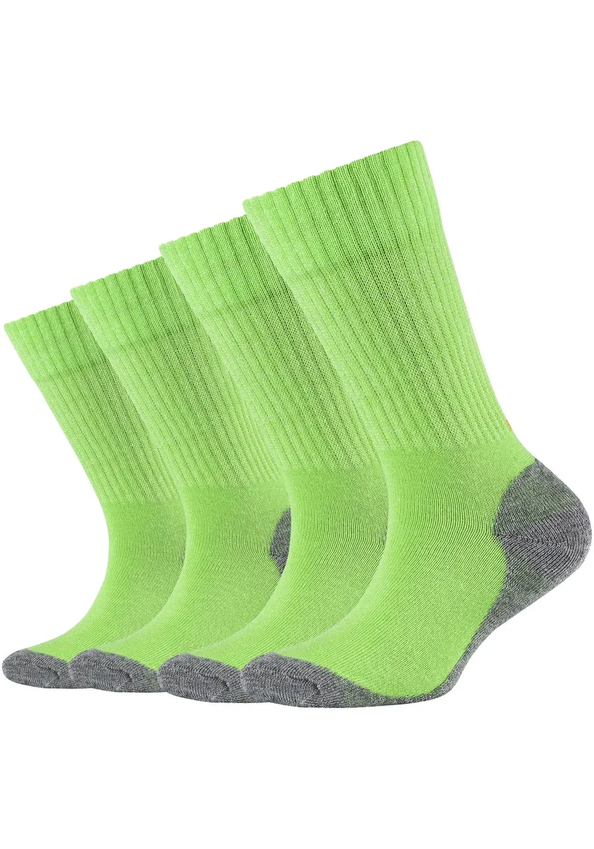 Функциональные носки Camano (4 шт.) с усиленными зонами нагрузки на пятке и носке, зеленый
Функциональные носки Camano (4 шт.) с усиленными зонами нагрузки на пятке и носке, зеленый