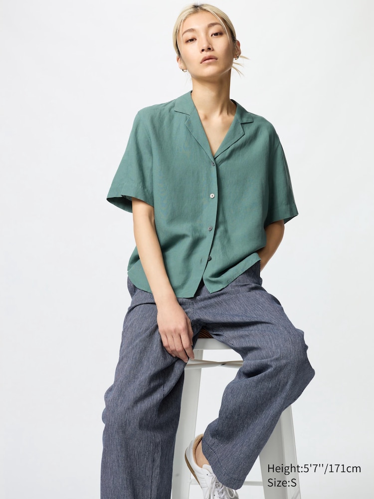 Зауженные брюки из льна и хлопка в полоску, длинные Uniqlo, цвет 69 синий
Зауженные брюки из льна и хлопка в полоску, длинные Uniqlo, цвет 69 синий