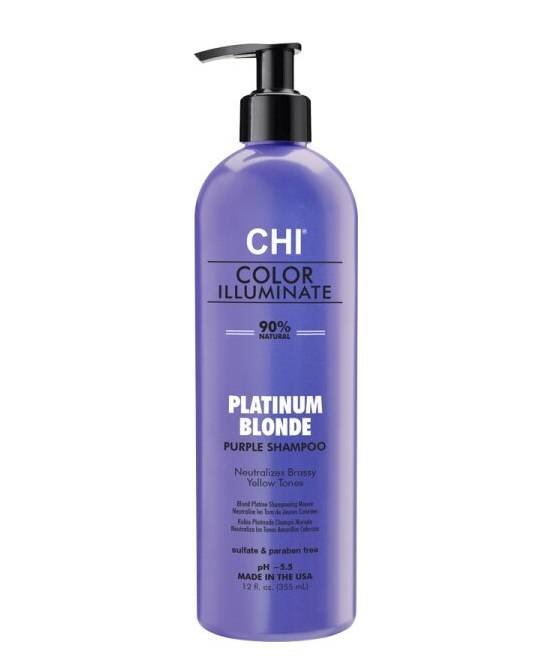 Farouk Chi Ionic Color Illuminate Shampoo Platinium Blonde Ph 5.5 Нейтрализующий шампунь Yellow Reflections 355 мл
Farouk Chi Ionic Color Illuminate Shampoo Platinium Blonde Ph 5.5 Нейтрализующий шампунь Yellow Reflections 355 мл