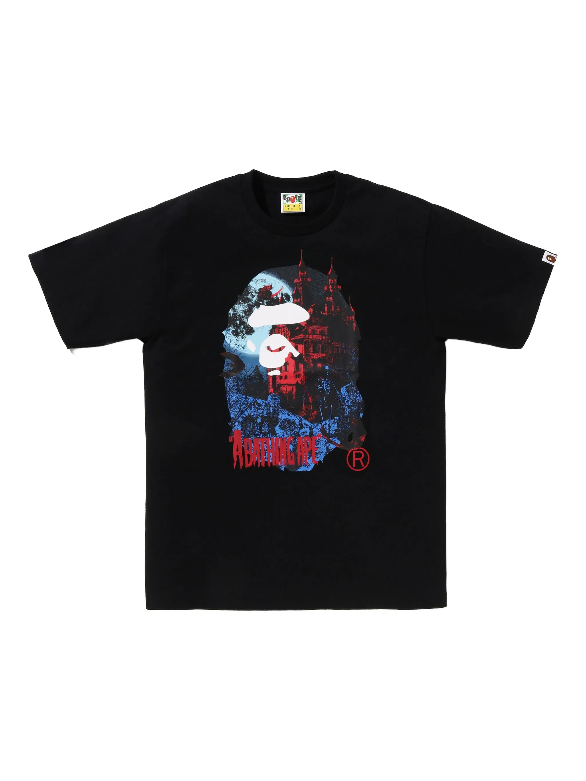 Графическая футболка A Bathing Ape, черный
Графическая футболка A Bathing Ape, черный