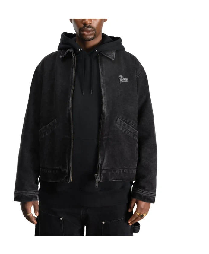 Куртка из выстиранной парусины, черная Patta, черный
Куртка из выстиранной парусины, черная Patta, черный