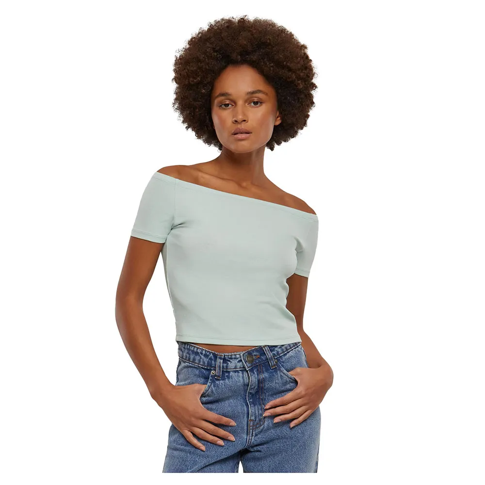 Футболка с коротким рукавом Urban Classics Organic Off Shoulder Rib, зеленый
Футболка с коротким рукавом Urban Classics Organic Off Shoulder Rib, зеленый