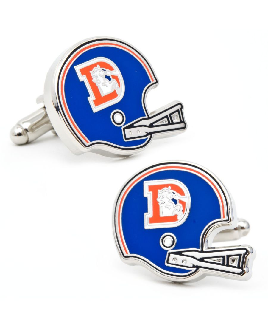 Запонки в стиле ретро с изображением шлема команды Denver Broncos Cufflinks Inc, Blue
Запонки в стиле ретро с изображением шлема команды Denver Broncos Cufflinks Inc, Blue