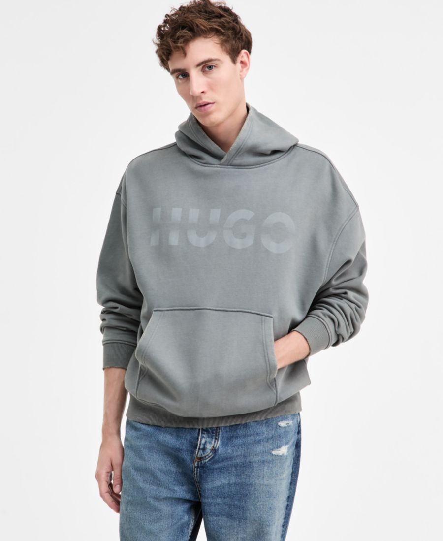 Мужская толстовка с капюшоном Nenzyod из хлопковой махровой ткани с логотипом Hugo Boss, Medium Gray
Мужская толстовка с капюшоном Nenzyod из хлопковой махровой ткани с логотипом Hugo Boss, Medium Gray