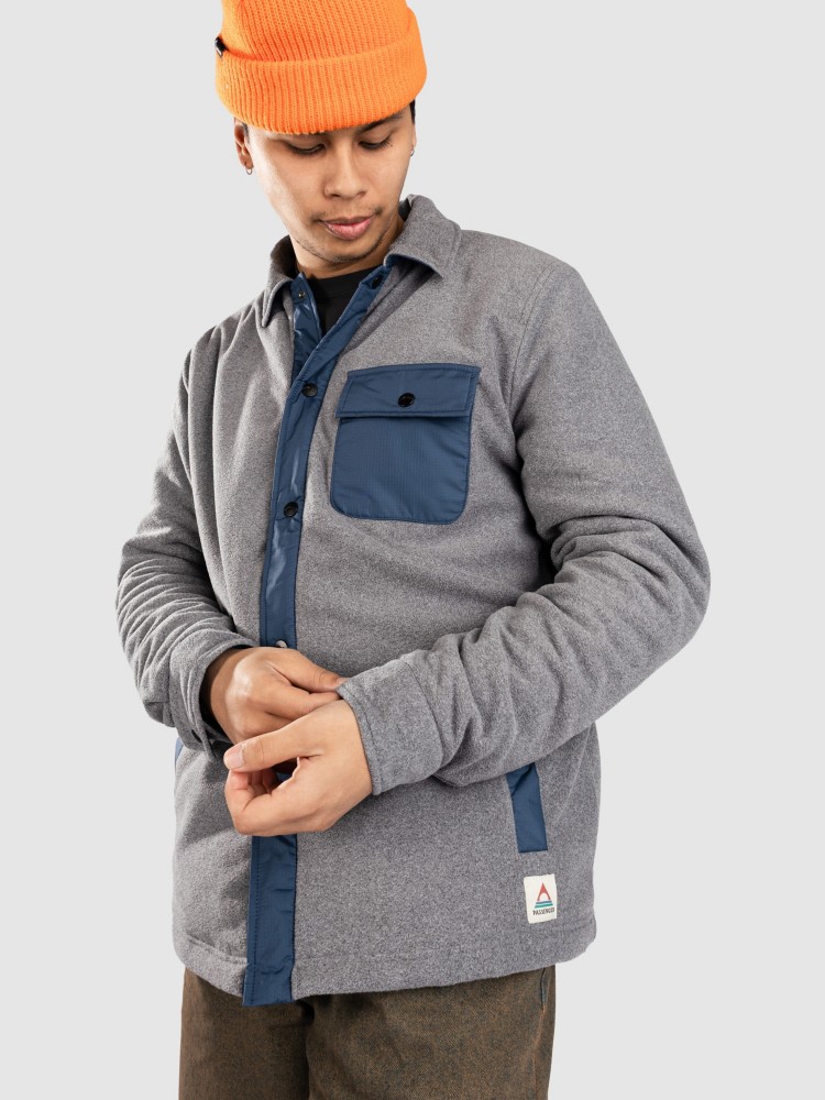 Куртка Passenger Firelight Sherpa Lined Overshirt Jacke, grey marl
Куртка Passenger Firelight Sherpa Lined Overshirt Jacke, grey marl