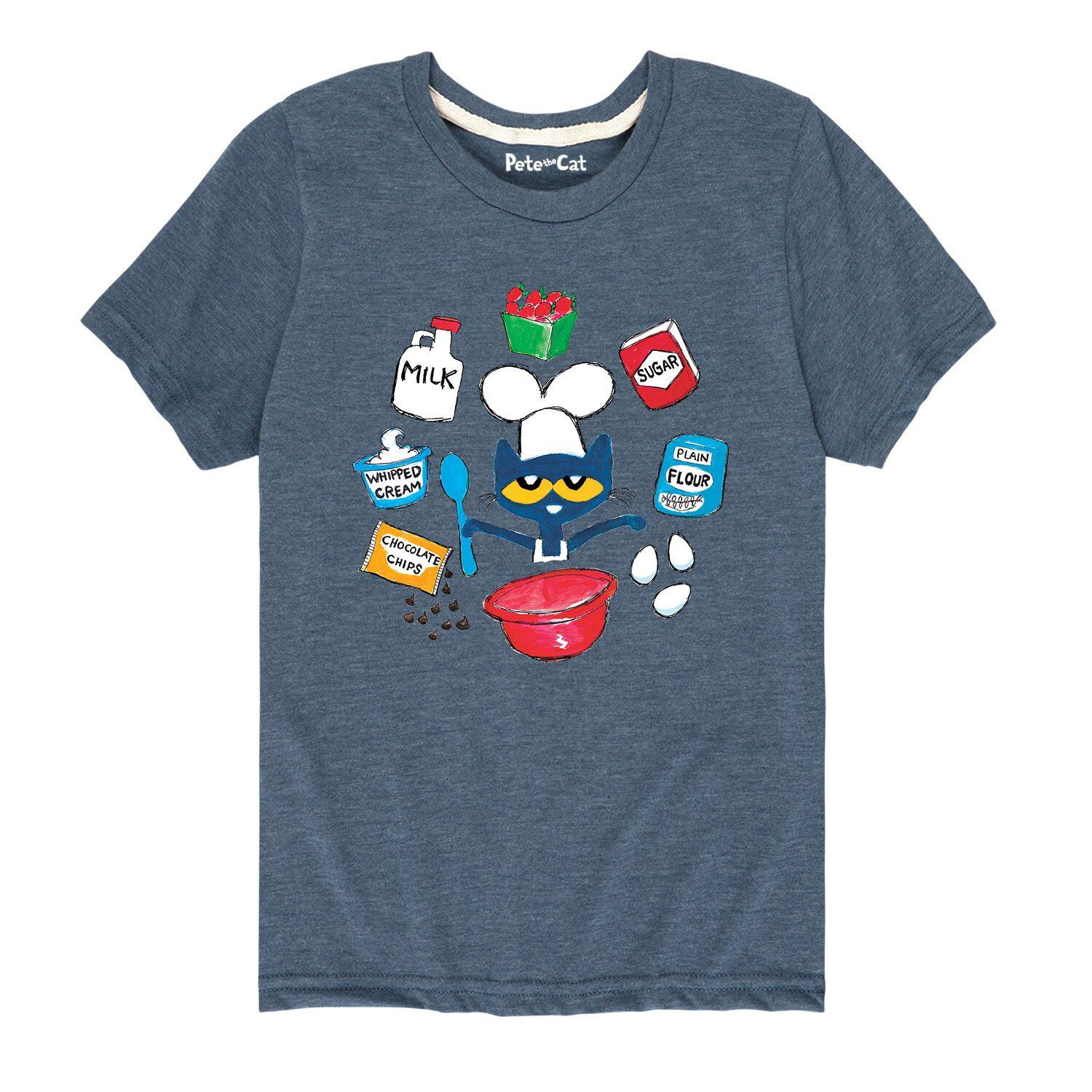 Футболка с рисунком «Кот Пит, хорошая выпечка» для мальчиков 8–20 лет Licensed Character
Футболка с рисунком «Кот Пит, хорошая выпечка» для мальчиков 8–20 лет Licensed Character