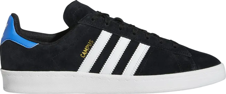 Кроссовки Adidas Campus ADV 'Black White', черный 
Кроссовки Adidas Campus ADV 'Black White', черный
