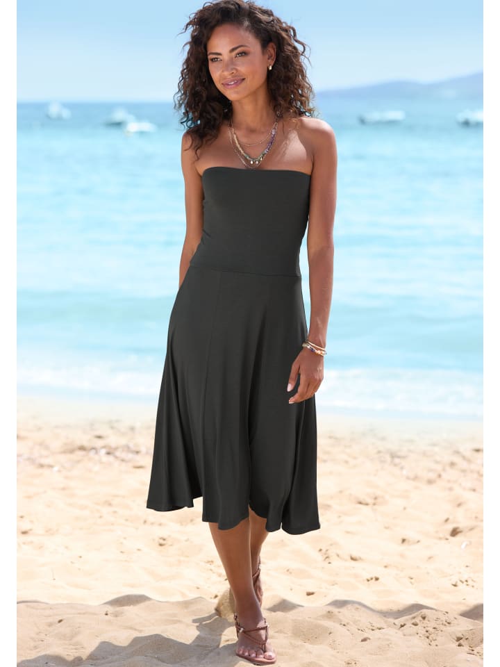 Платье до колена LASCANA, черный
Платье до колена LASCANA, черный