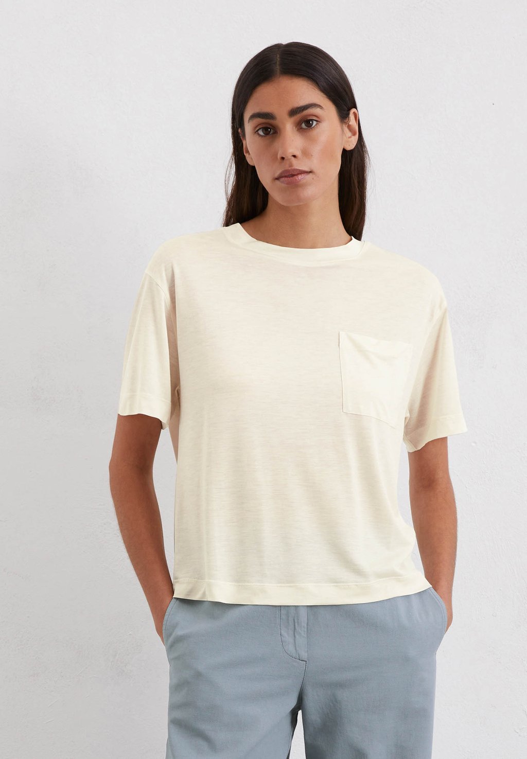 Базовая футболка Marc O'Polo, белый
Базовая футболка Marc O'Polo, белый