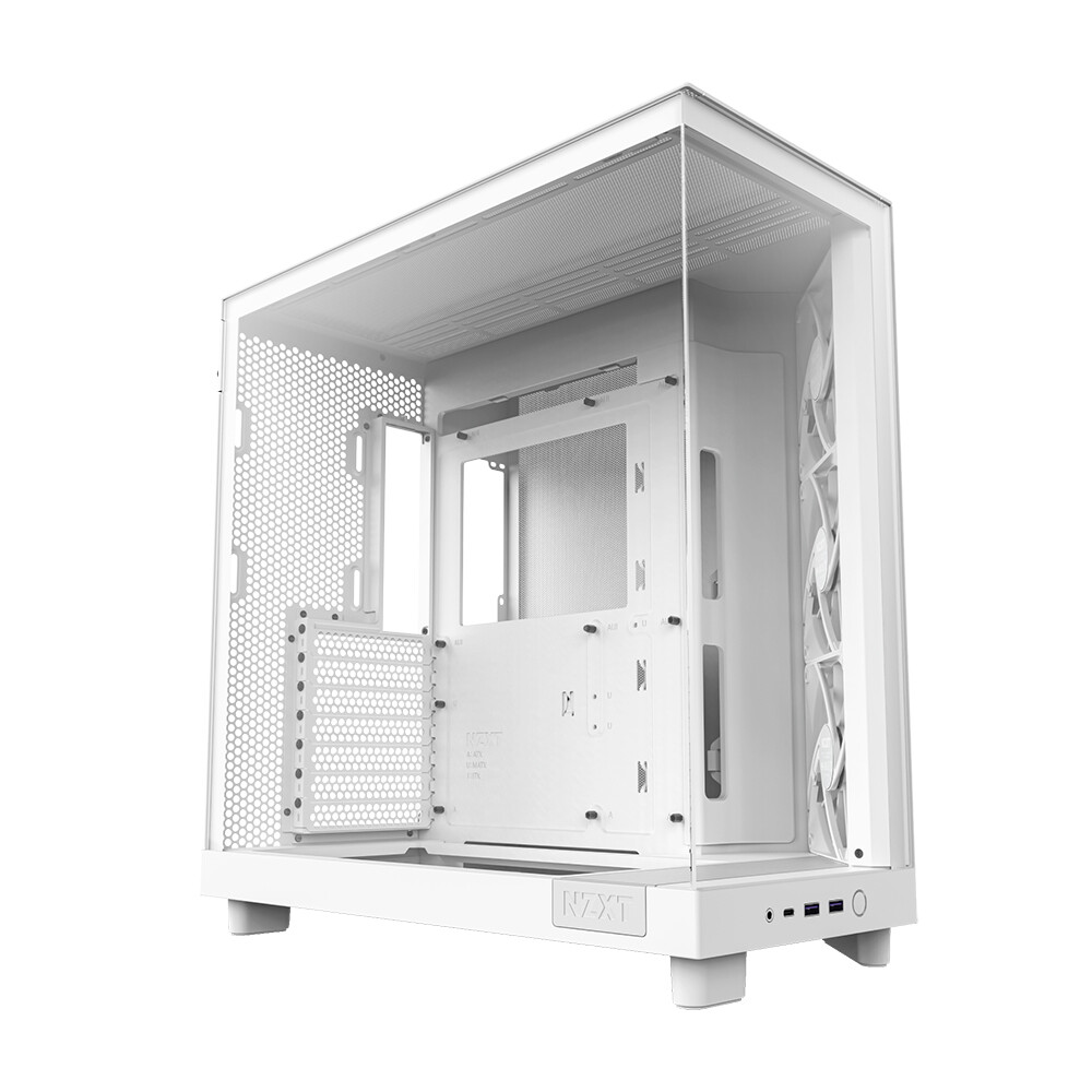 Корпус NZXT H6 Flow, Mid Tower, белый
Корпус NZXT H6 Flow, Mid Tower, белый