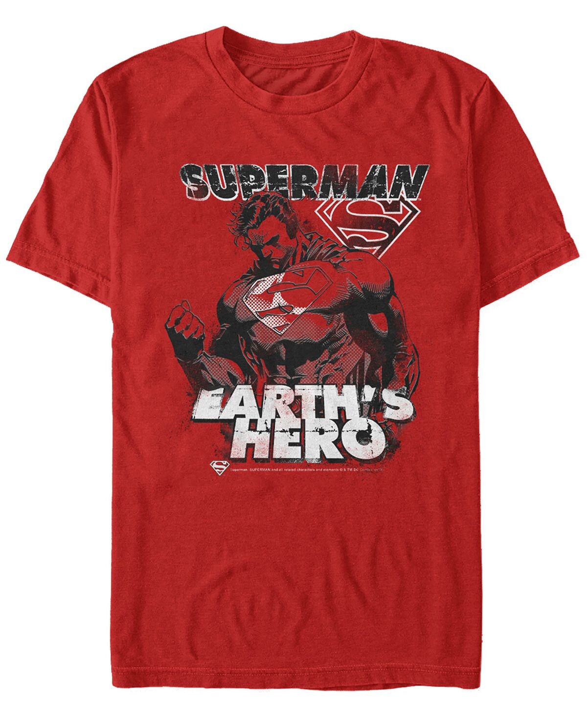 Мужская футболка с коротким рукавом dc superman earth's hero Fifth Sun, красный
Мужская футболка с коротким рукавом dc superman earth's hero Fifth Sun, красный