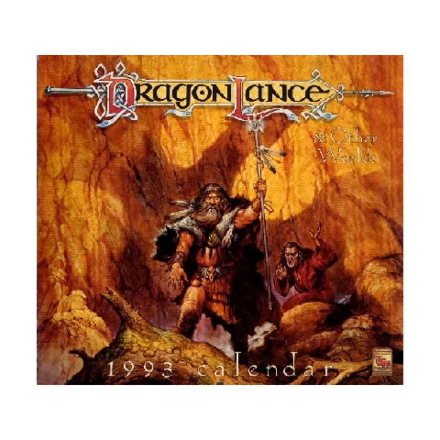 Календарь «Драконье копье и потусторонние миры» на 1993 год, Dragonlance - Calendars, Software & Miscellaneous
Календарь «Драконье копье и потусторонние миры» на 1993 год, Dragonlance - Calendars, Software & Miscellaneous