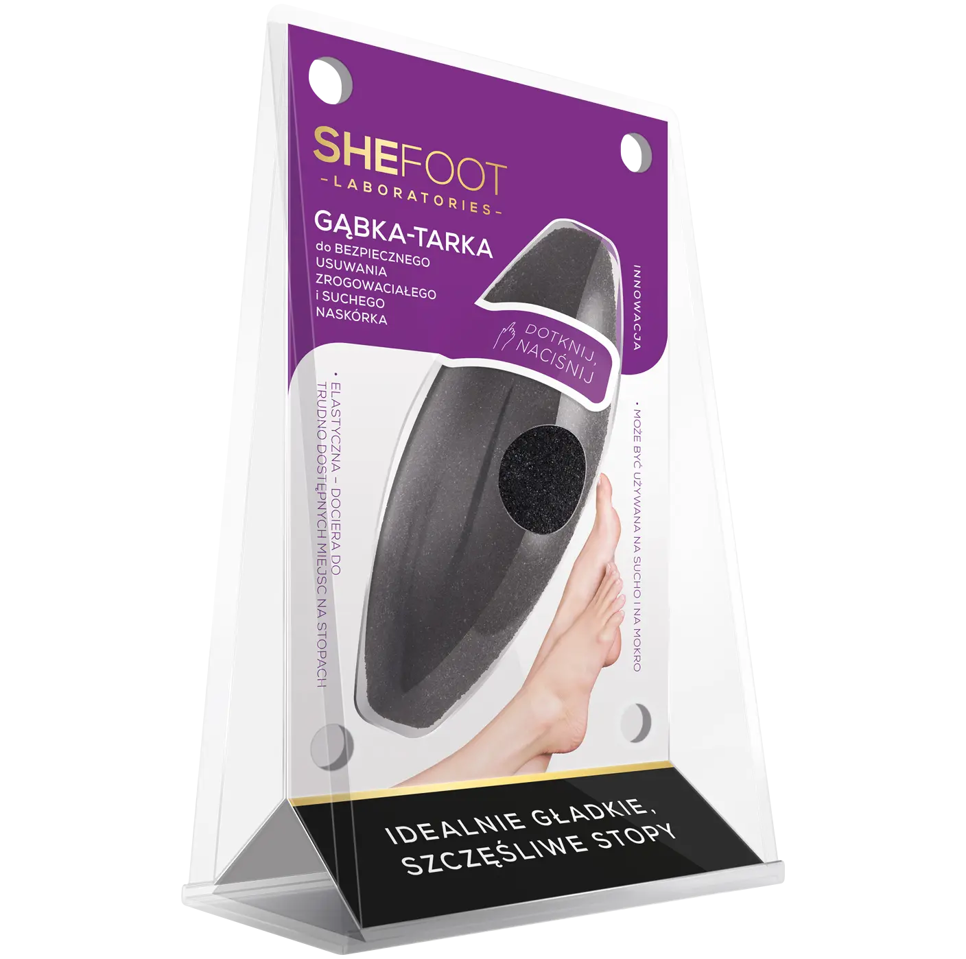 Shefoot губка-терка для удаления пяток и эпидермиса, 1 шт.
Shefoot губка-терка для удаления пяток и эпидермиса, 1 шт.