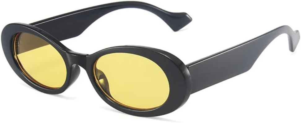 Солнцезащитные очки для мужчин и женщин - защита UV400 - маленькие овальные, леопардовый принт, желейный цвет, для занятий спортом на открытом воздухе и вождения DSVIGF, Black Yellow
Солнцезащитные очки для мужчин и женщин - защита UV400 - маленькие овальные, леопардовый принт, желейный цвет, для занятий спортом на открытом воздухе и вождения DSVIGF, Black Yellow