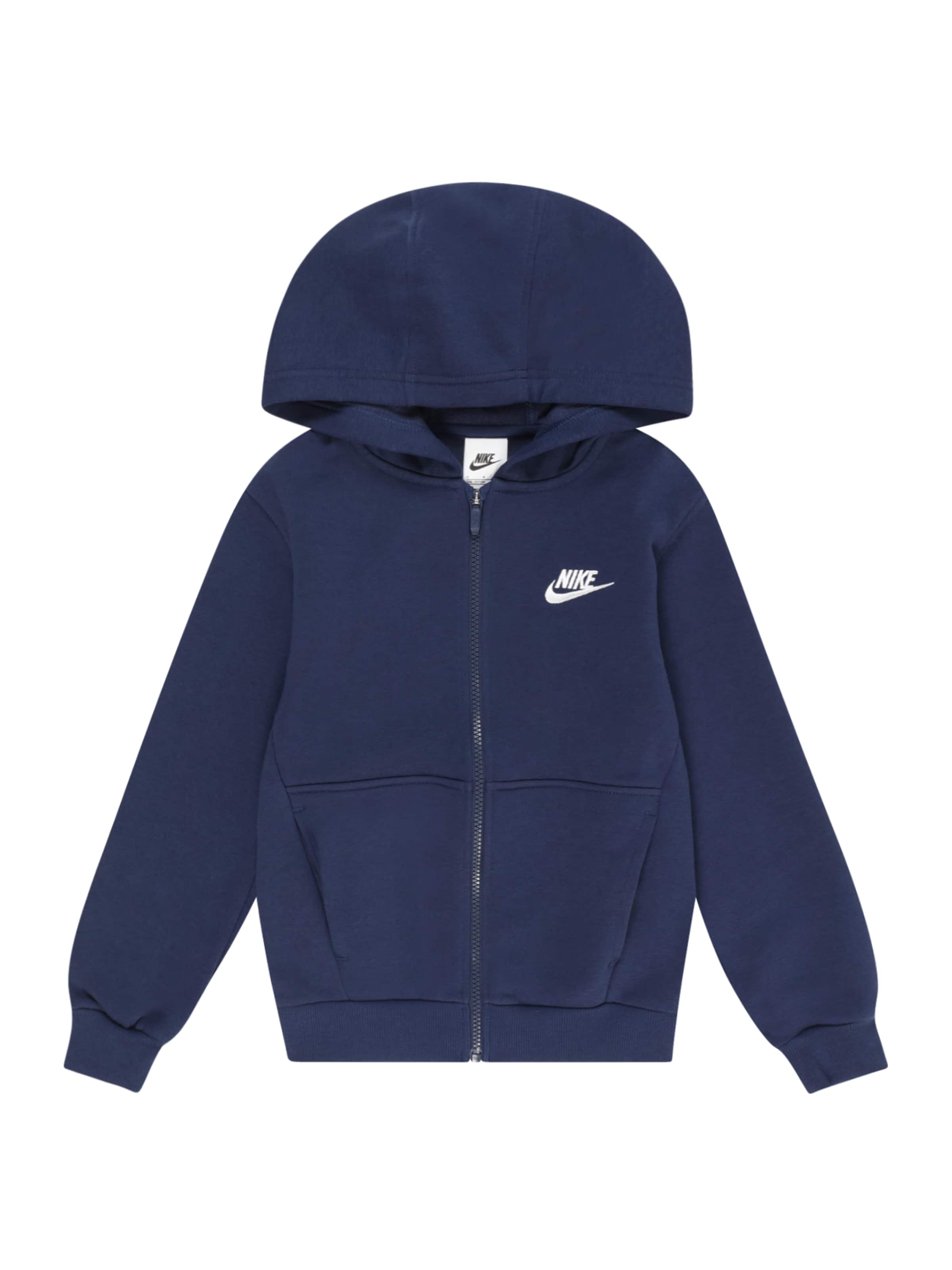 Nike Sportswear Толстовка с молнией 'CLUB FLC' в цвете Navy
Nike Sportswear Толстовка с молнией 'CLUB FLC' в цвете Navy