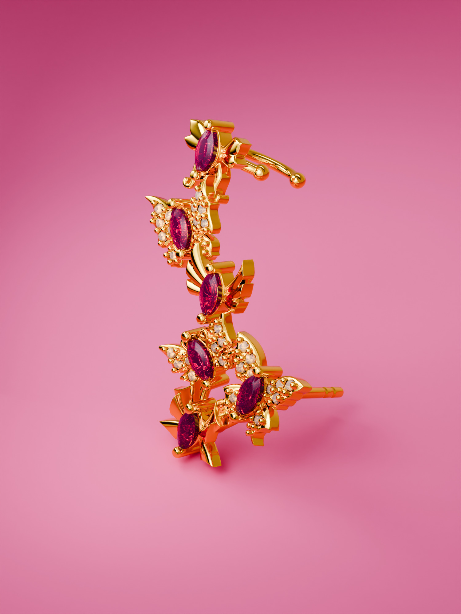 Серьги-каффы Winx Club X Gadget4entertainment All Winx, правый, позолоченное серебро
Серьги-каффы Winx Club X Gadget4entertainment All Winx, правый, позолоченное серебро