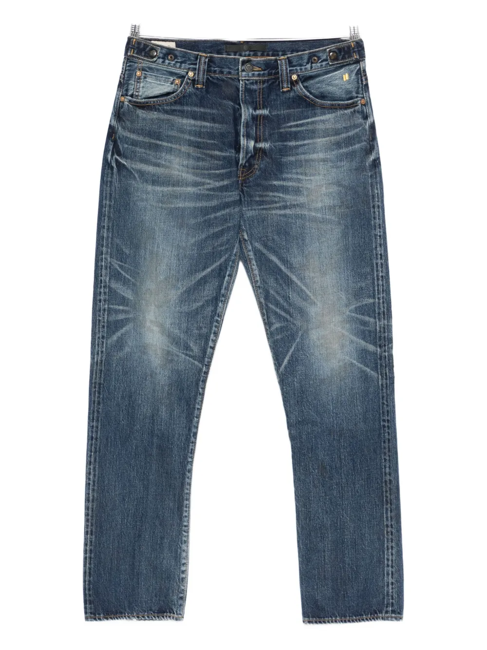 Джинсы с застежкой на пуговицах и эффектом потертости Mastercraft Union, синий
Джинсы с застежкой на пуговицах и эффектом потертости Mastercraft Union, синий