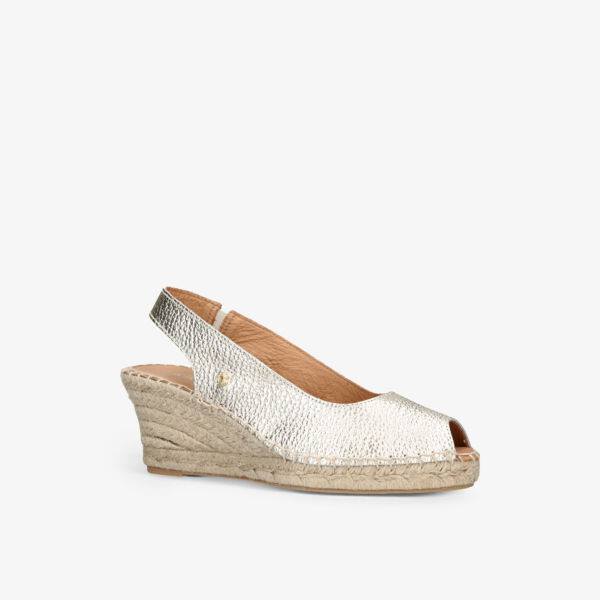 Эспадрильи Sharon из металлизированной кожи с логотипом на танкетке Carvela Comfort, желтый
Эспадрильи Sharon из металлизированной кожи с логотипом на танкетке Carvela Comfort, желтый