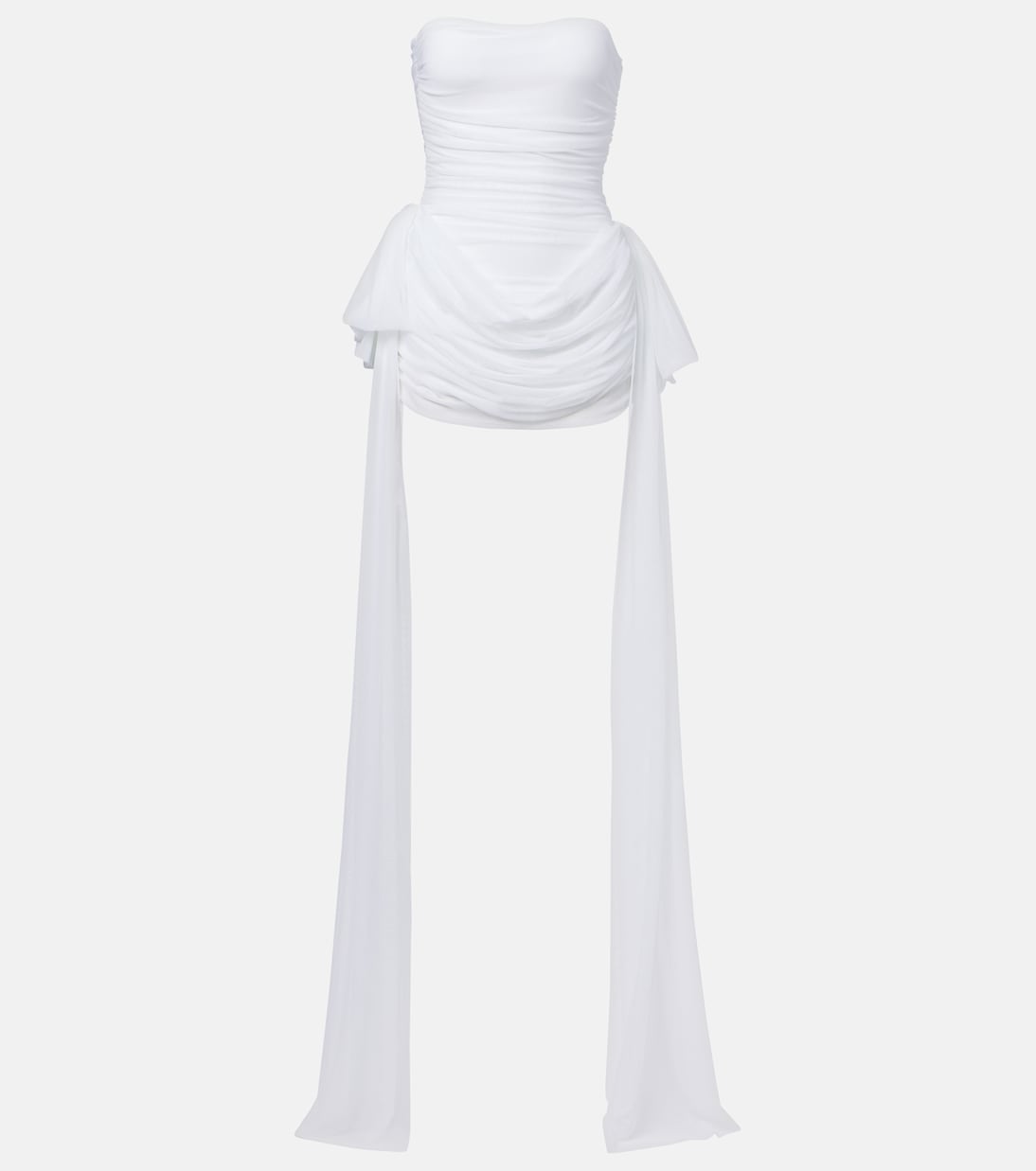 Мини-платье Bill с деталями в стиле пиклбола Norma Kamali, Snow White
Мини-платье Bill с деталями в стиле пиклбола Norma Kamali, Snow White