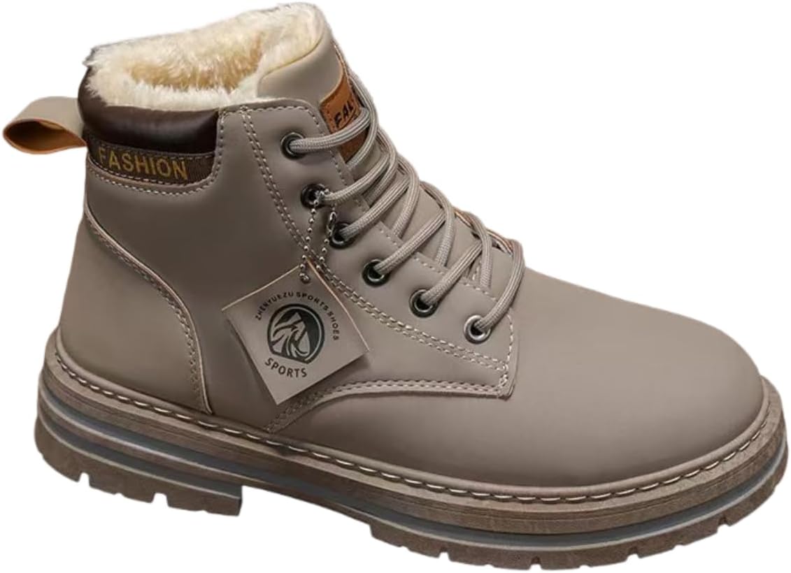 Мужские ботинки больших размеров с круглым носком, утолщенные, однотонные, с противоскользящей массивной подошвой, утепленные, водонепроницаемые, с мягким носком Lexamen, серый
Мужские ботинки больших размеров с круглым носком, утолщенные, однотонные, с противоскользящей массивной подошвой, утепленные, водонепроницаемые, с мягким носком Lexamen, серый