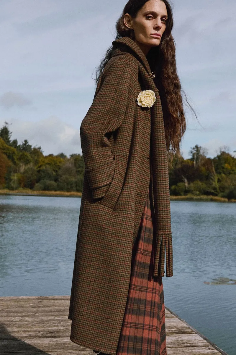 Ручное пальто в клетку Sfera, зеленый
Ручное пальто в клетку Sfera, зеленый