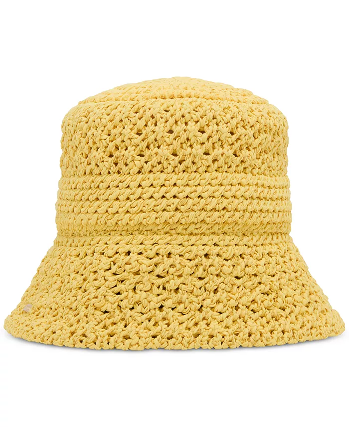 H-Alex Металлик Вязаная Шляпа-Ведро Steve Madden, желтый 
H-Alex Металлик Вязаная Шляпа-Ведро Steve Madden, желтый