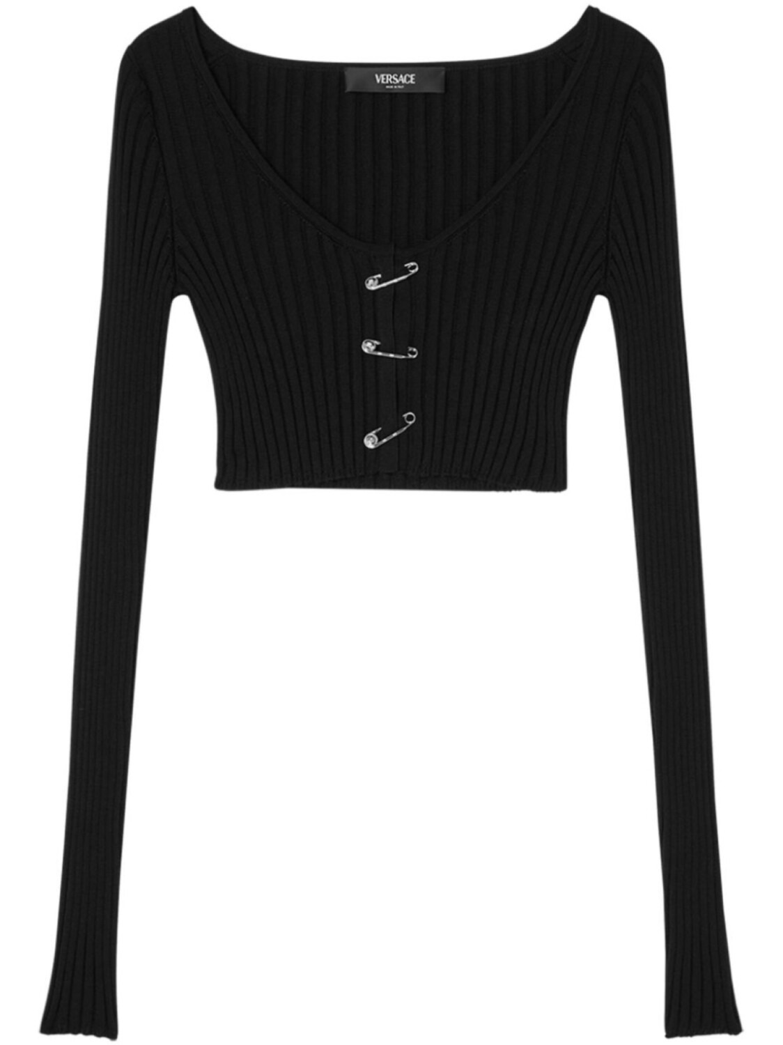 Кардиган в рубчик Versace, черный
Кардиган в рубчик Versace, черный