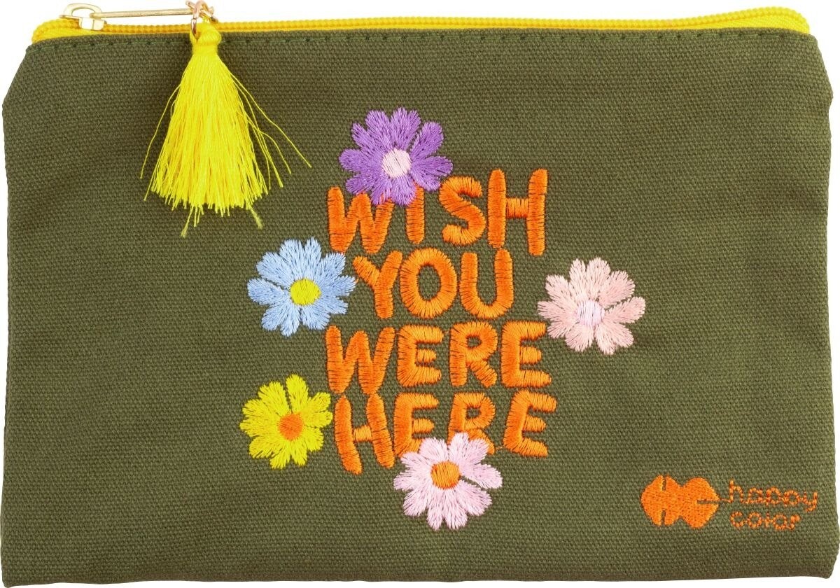 Happy Color, косметичка с вышивкой в стиле блум-бохо
Happy Color, косметичка с вышивкой в стиле блум-бохо