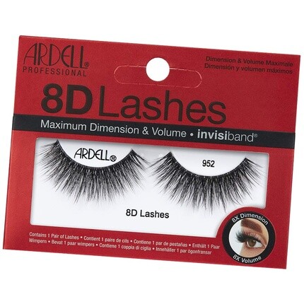 Объемные искусственные ресницы Ardell 8D Lashes, стиль 952
Объемные искусственные ресницы Ardell 8D Lashes, стиль 952