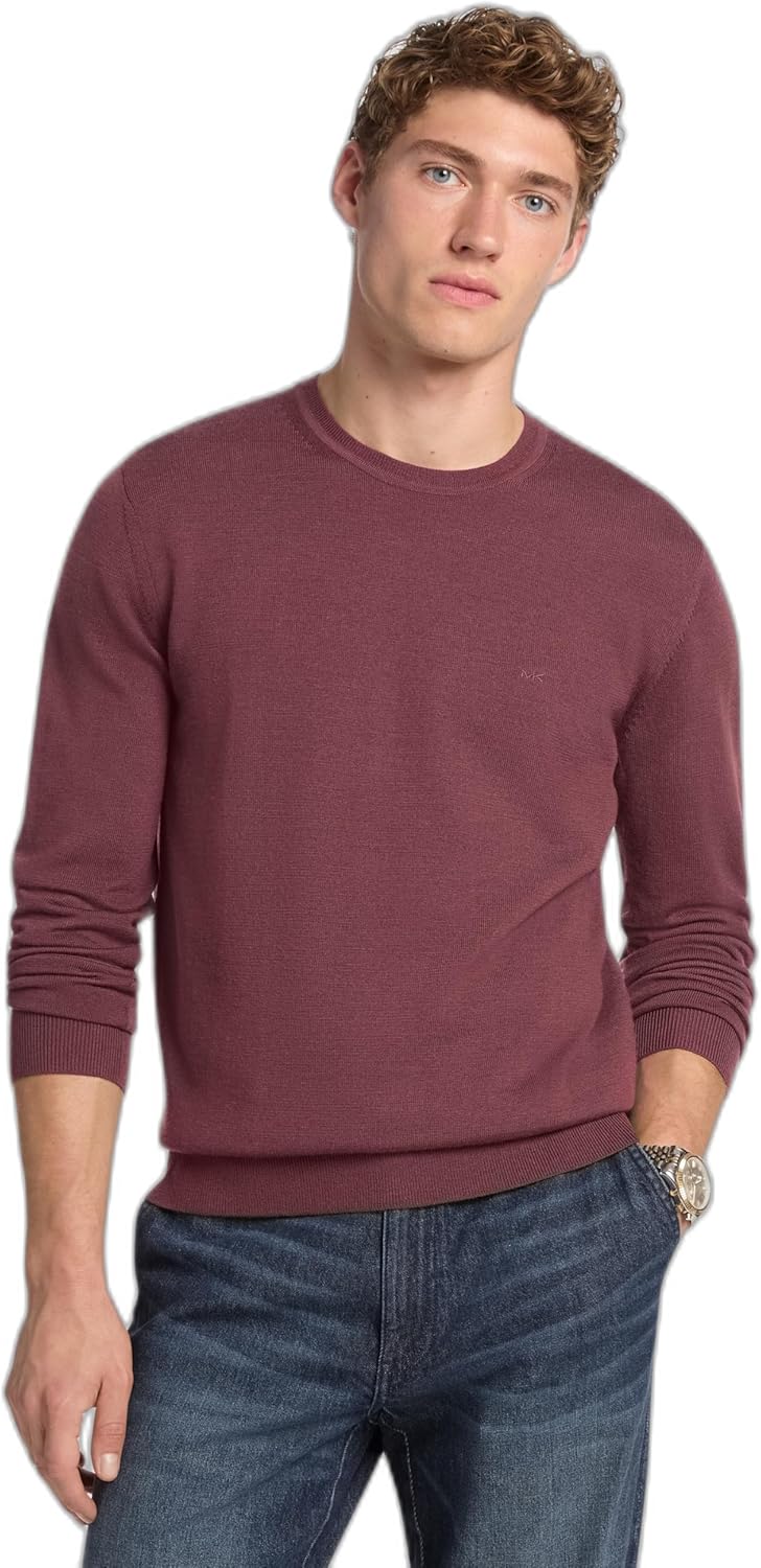 Michael Kors мужской свитер-водолазка из мериноса, Oxblood
Michael Kors мужской свитер-водолазка из мериноса, Oxblood