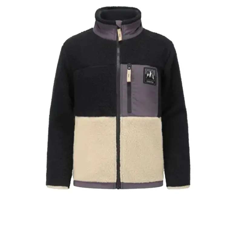 Детская футболка MH500 бежево-черная для подростков DECATHLON 
Детская футболка MH500 бежево-черная для подростков DECATHLON