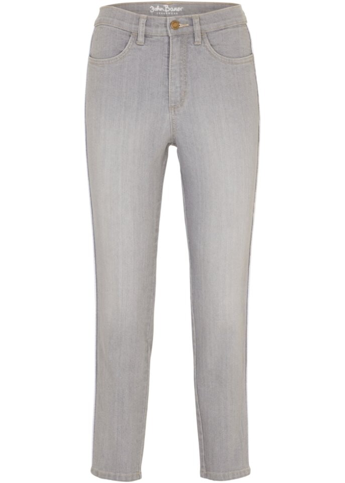 Комфортные эластичные джинсы скинни 7/8 John Baner Jeanswear, серый
Комфортные эластичные джинсы скинни 7/8 John Baner Jeanswear, серый