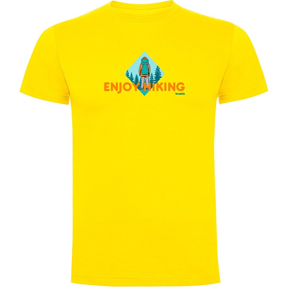 Футболка с коротким рукавом Kruskis Enjoy Hiking, желтый
Футболка с коротким рукавом Kruskis Enjoy Hiking, желтый