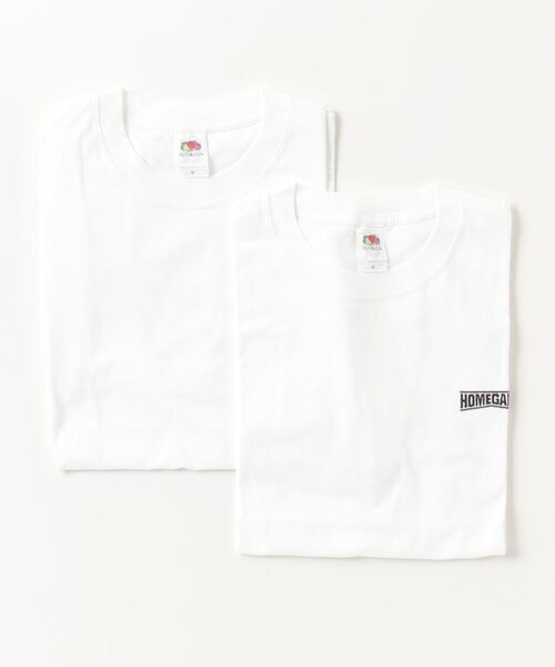 Футболка Homegame × Fruit of the Loom, комплект из 2 штук, белый
Футболка Homegame × Fruit of the Loom, комплект из 2 штук, белый