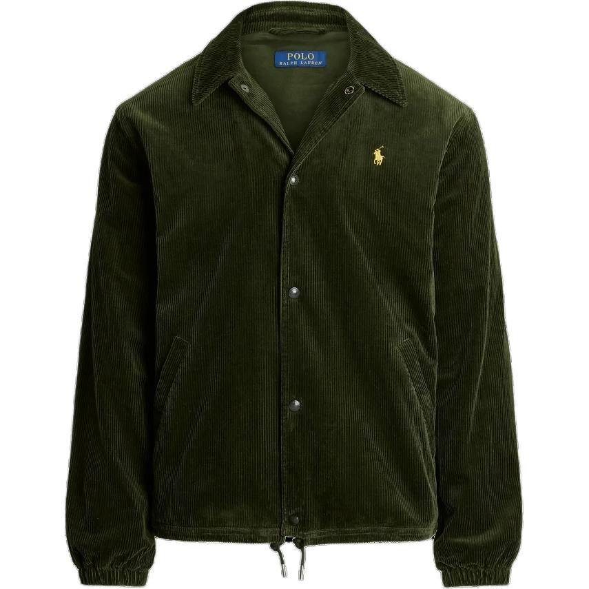 Куртка на пуговицах из вельвета Polo Ralph Lauren, оливковый
Куртка на пуговицах из вельвета Polo Ralph Lauren, оливковый