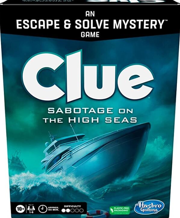 Настольная игра Саботаж в открытом море Hasbro Clue Sabotage on the High Seas
Настольная игра Саботаж в открытом море Hasbro Clue Sabotage on the High Seas