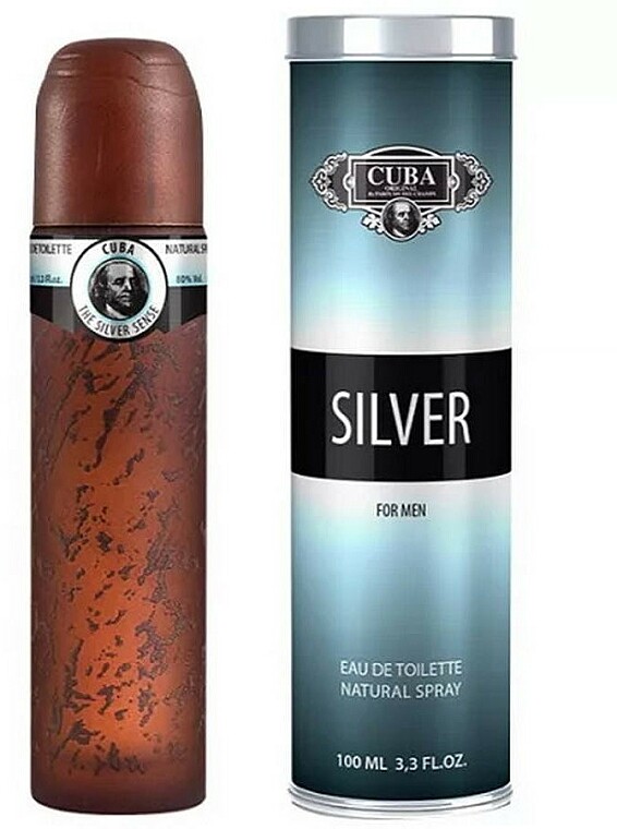 Туалетная вода Cuba Silver
Туалетная вода Cuba Silver